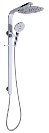 Paco Round Dual Shower Rail - Various Colours